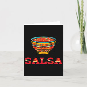 Chips en salsa bijpassende paar Halloween kostuum Kaart