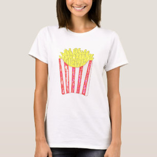 Chips French Fries Personalized Gift  T-shirt
