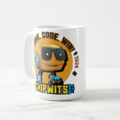 ChipWits Pense. Code. Gagnez ! Mug (Devant gauche)