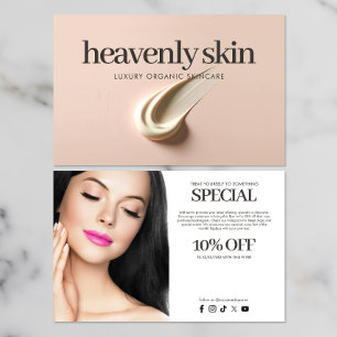 Chique Beauty Huidverzorging Spa Boutique Roze Flyer