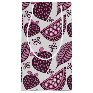 Chique Berry & Fruitig Patroon Klein Cadeauzakje