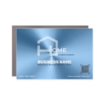 Chique Blauw metallic moderne automagneet