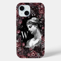 CHIQUE BLOEMEN BAROK MONOGRAM GEPERSONALISEERD