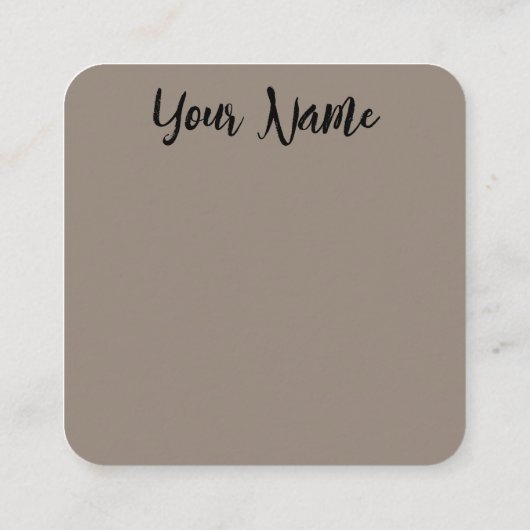 Chique bloemen | esthetisch | Boho | Visitekaartje (Achterkant)