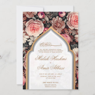 Chique Bloemen & Moskee Islamitische Moslim Bruilo Kaart