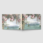 Chique bloemen oceaan gastenboek (Volledig)