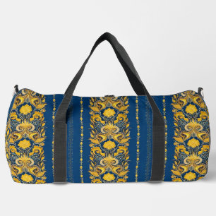 Chique Blush Blauwe & Gele Douane Reistas Plunjezak