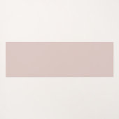 Chique Blush Roze Monogram Oversized Initialen Yogamat (Achterkant (horizontaal))