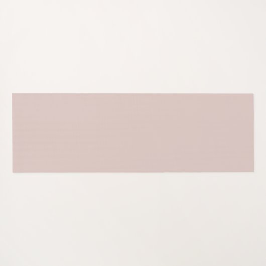 Chique Blush Roze Monogram Oversized Initialen Yogamat (Achterkant (horizontaal))