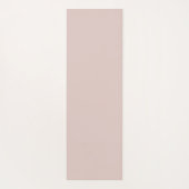 Chique Blush Roze Monogram Oversized Initialen Yogamat (Achterkant)