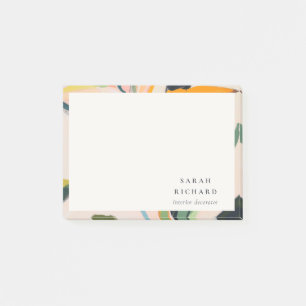 Chique Boho Kleurrijke Vogel van de Paradijs Gesch Post-it® Notes
