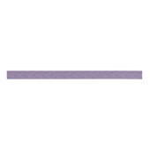 Chique Botanisch Patroon Lavendel/Blauwe Bloemenku Grosgrain Lint (Voorkant)