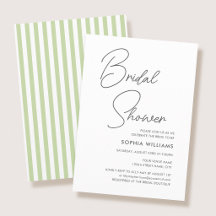 Chique Bruidsmeisjes Bruiloftsfeest Modern Script