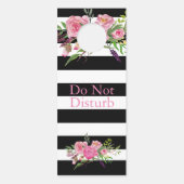 Chique bruiloft gast gereserveerde kamer teken (Achterkant)