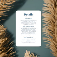 Chique Bruiloft Receptie Details Behuizing Kaart