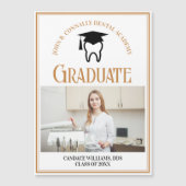 Chique Dental School Foto Aangepaste Afstuderen Ma (Voorkant)