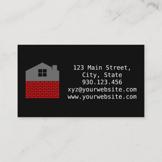 Chique Elegant Goud Twee Toon makelaar Foto Visitekaartje (Achterkant)