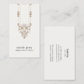 Chique Elegant  Motief Visitekaartje (Voorkant / Achterkant)