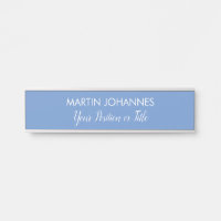 Chique Elegant Plain Stijlvol Blauw Minimalist