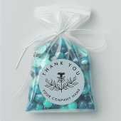 Chique Elegante Lily ORDER DANK U OP MAAT Ronde Sticker