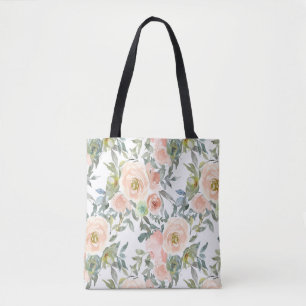Chique Elegante Rozen, Motiverend Bericht Draagtas