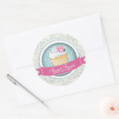 Chique en Elegant Cupcake Box Stickers (Envelop)