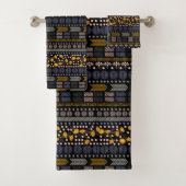 Chique Floral Art Deco | Bad Handdoek (Insitu)