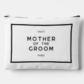 Chique Frans Zwart & Wit Moeder van de bruidegom Etui (Voorkant)