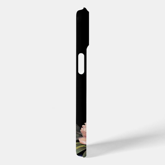 Chique  Gepersonaliseerde Rozen & Iris Case-Mate iPhone Case (Achterkant / Rechts)