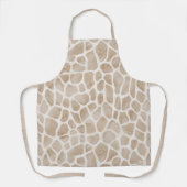 Chique giraffeprint schort (Voorkant)