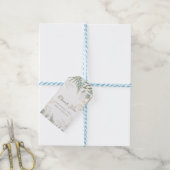 Chique Gouden Groenery Bedankt Favoriet Cadeaulabel (Met Touw)