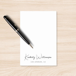chique handtekeningscript post-it® notes