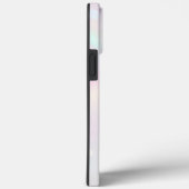 Chique holografische iriserende monogram Case-Mate iPhone case (Achterkant / Rechts)