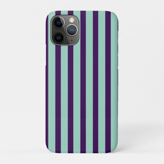 Chique iPhone 11 Pro hoezen met strak streepdesign (Achterkant)