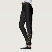 Chique Kerstmis Luipaard Boom Leggings (Links)