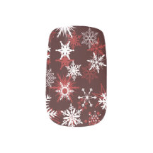 Chique Kerstmis sneeuwvlokken