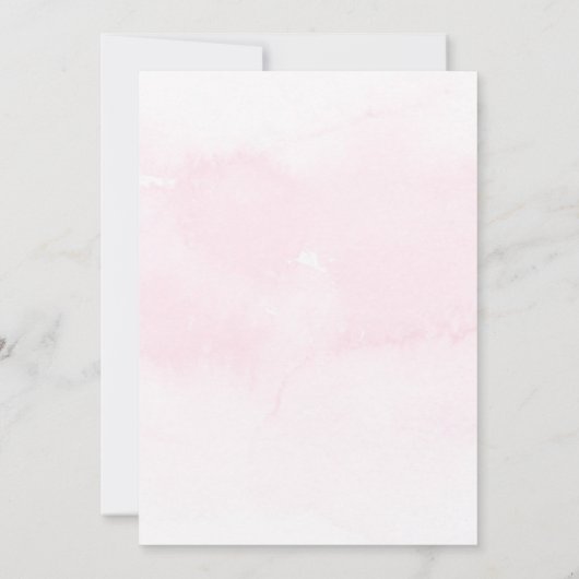 Chique kleurrijke wilde bloemen bruiloft repetitie kaart (Achterkant)