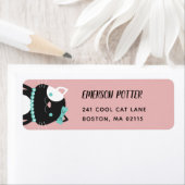 Chique Lady Cat | roze Etiket (Insitu)