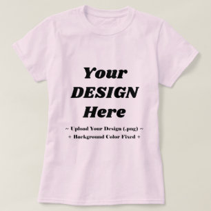 Chique lichtroze T-shirt voor een lichte en gracie