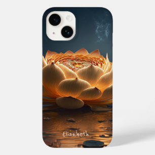 Chique Lotusbloem Case-Mate iPhone 14 Hoesje