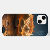 Chique Lotusbloem Case-Mate iPhone Case (Achterkant (horizontaal))