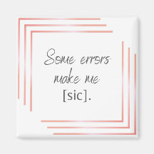 Chique Magnet voor uw favoriete taalliefhebber