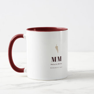 Chique Maroon Botanische Varens Aangepaste Naam Ri Mok
