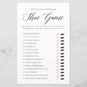 Chique minimalistische bruiloft koppels douche spe (Voorkant)