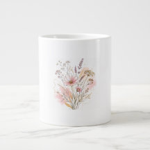 Chique Minimalistische Wilde Bloem Verjaardagscade