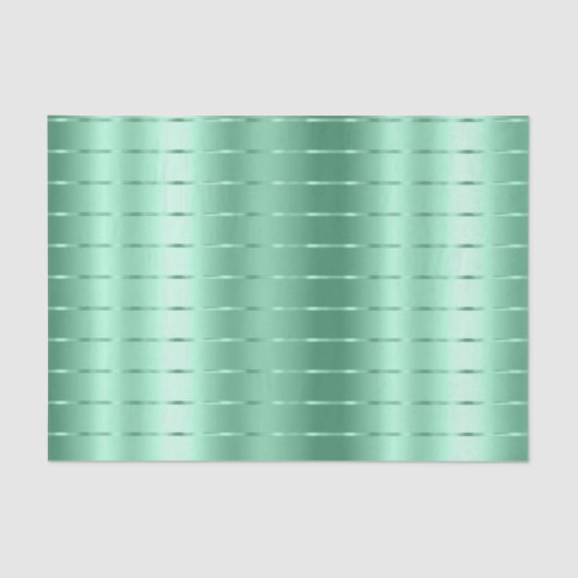 Chique mintgroene linten strik bruidsdouche tissuepapier (Voorkant)