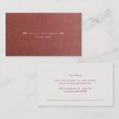 Chique  Mode Boutique Visitekaartje (Voorkant / Achterkant)