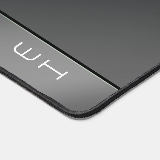 Chique Modern Business Zwart Bureaumat (Hoek)