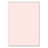 Chique moderne blush handtekening naam kaart (Achterkant)