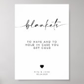 Chique moderne bruiloft te hebben en te houden Dri Poster (Voorkant)